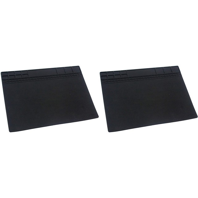 2X Silicone Soldering Mat Electronic Repair Mat For Laptop, Watch